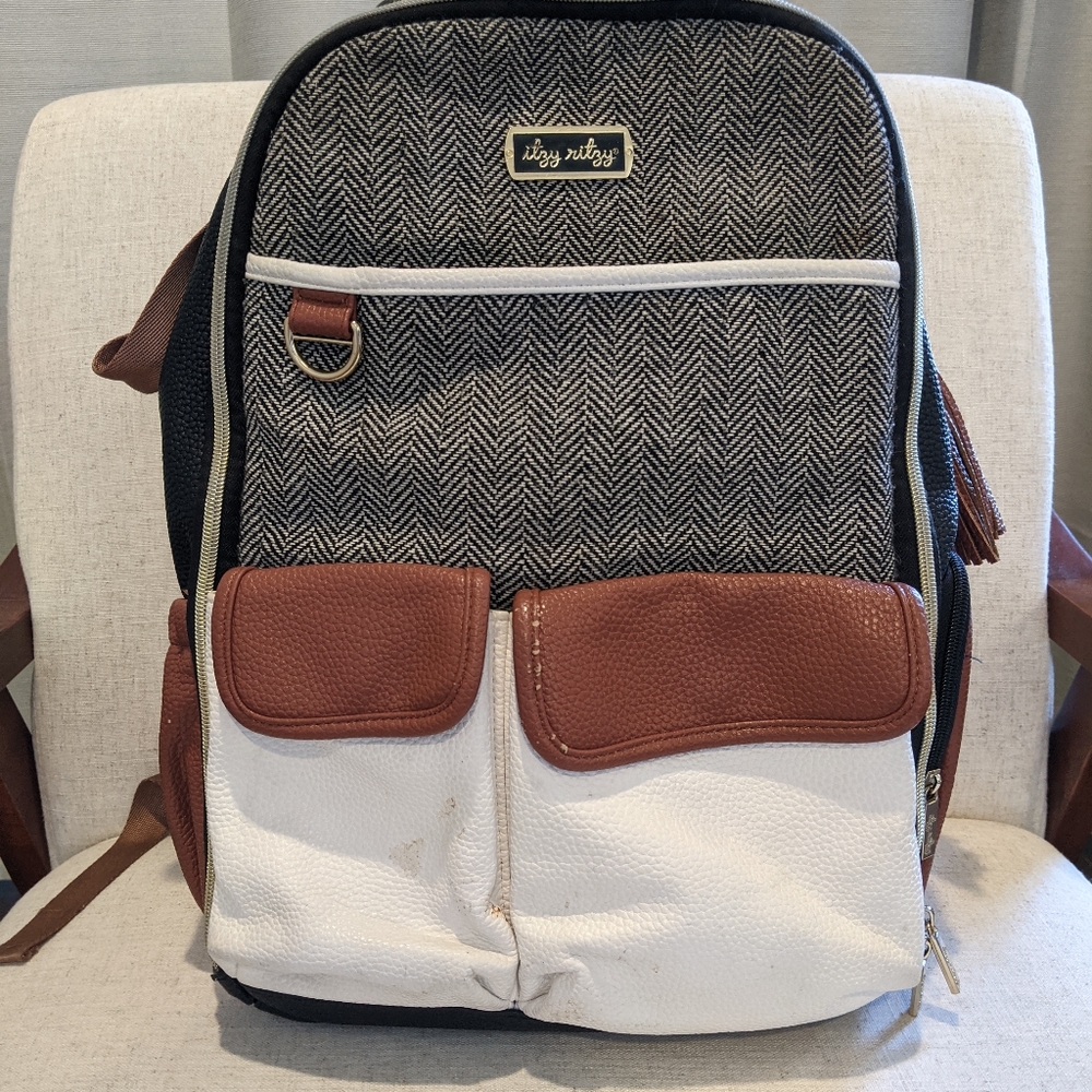 Itzy Ritzy back pack diaper bag